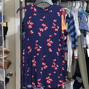 Loft Blue Floral Shirt